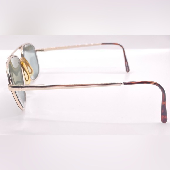 Vintage Classic Traditions CT 10 Gold Pilot Sunglasses Frames Only - Picture 5 of 8